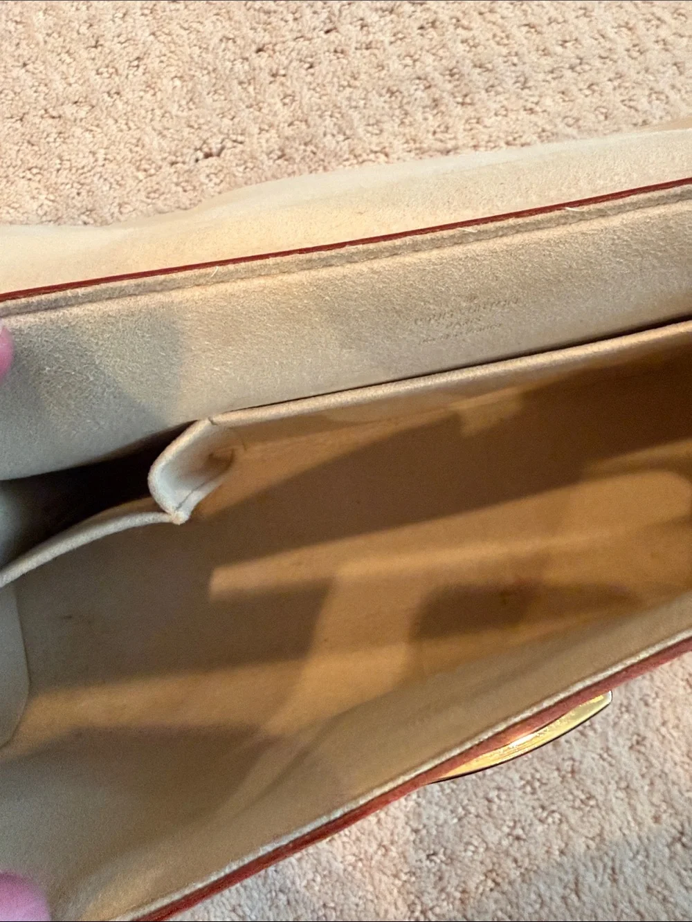 Louis Vuitton Beverly Monogram Shoulder Bag in Brown and Tan with Gold Hardware - Picture 10 of 15